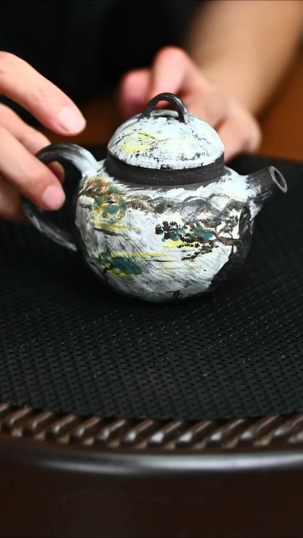 茶壶紫砂精品华军制作.壶081