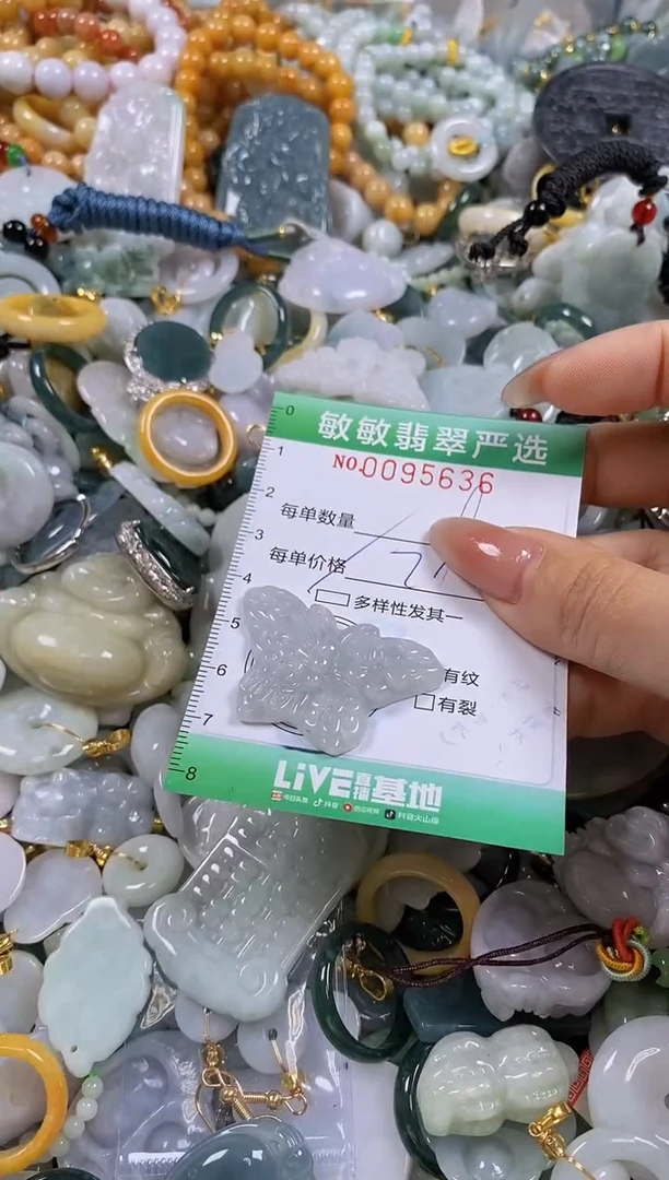 【闪购商品】翡翠颈饰未镶嵌闪购商品0095636多样性发其一