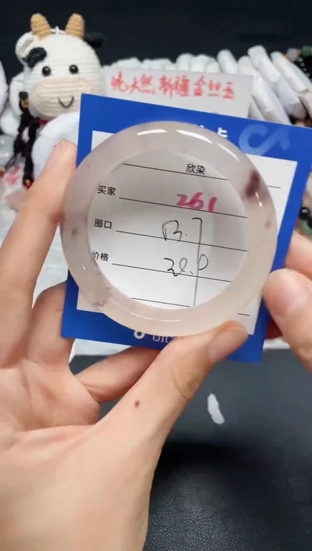 【闪购商品】石英质玉手镯未镶嵌261