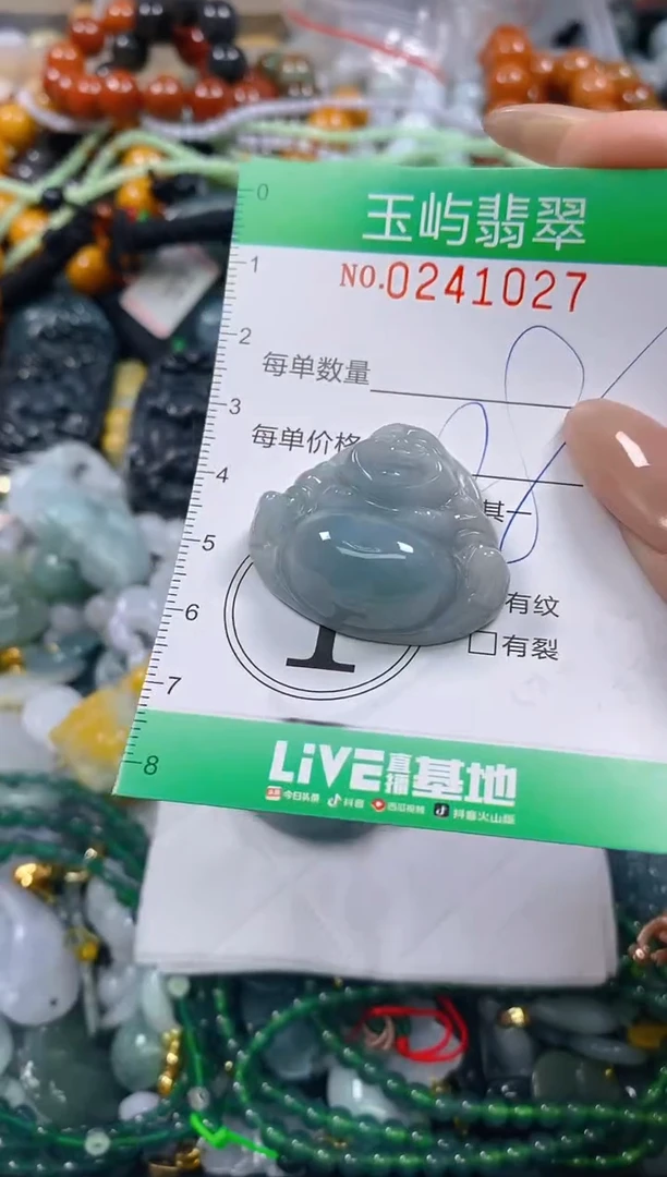 颈饰未镶嵌翡翠闪购0241027