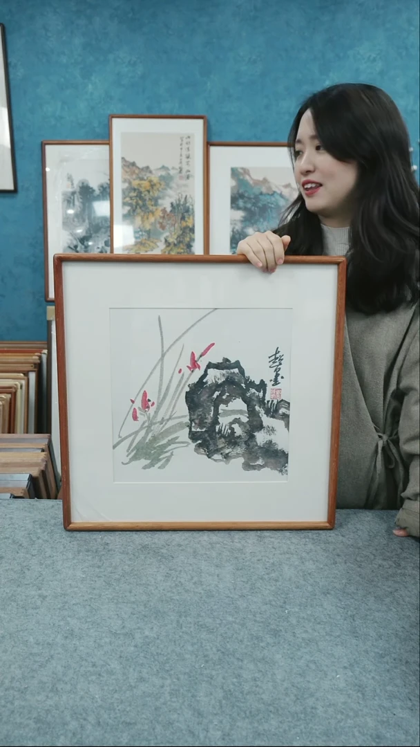 【闪购商品】国画50*50郑志超老师花鸟