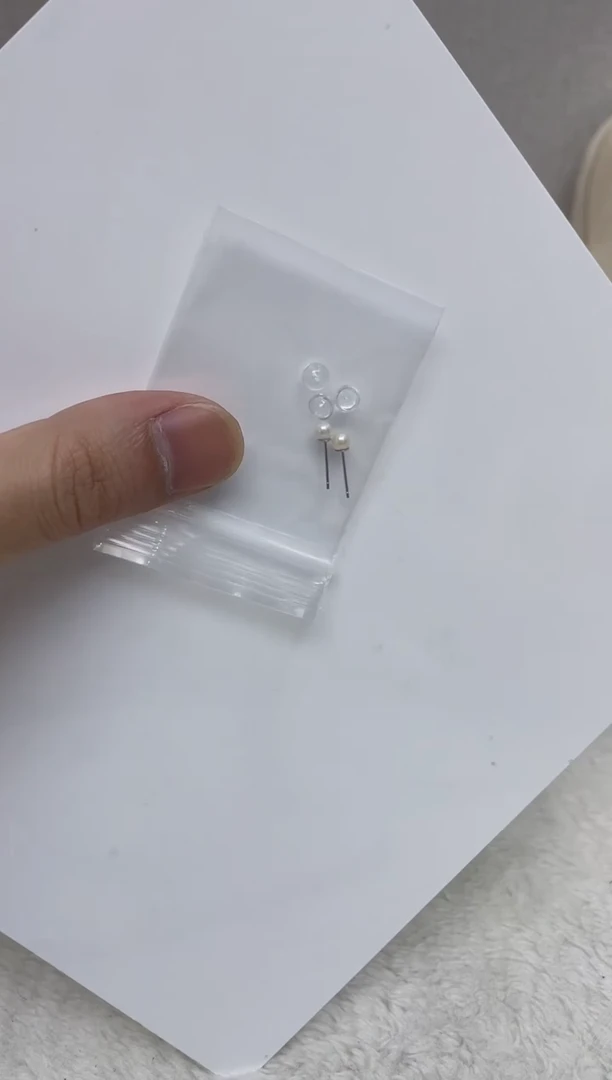 银S925镶嵌耳饰海水珍珠