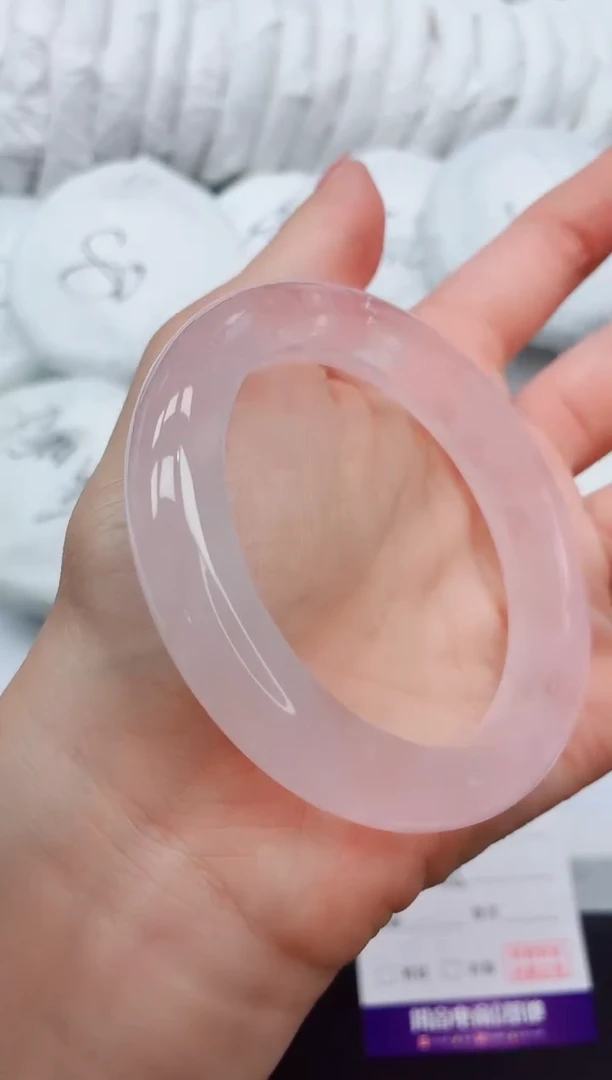 未镶嵌手镯石英质玉28K74-55