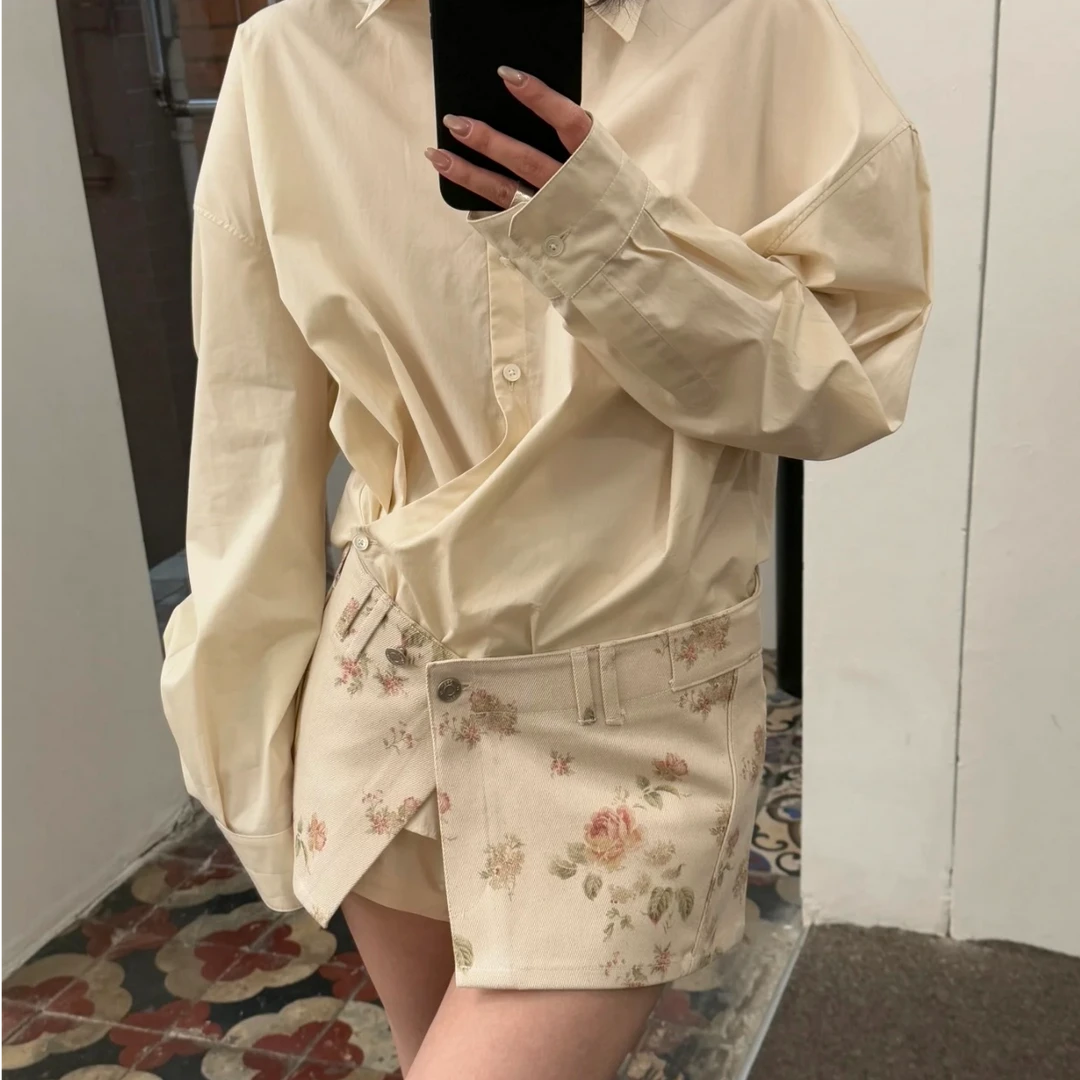 25ss碎花短裙两件套 | 25017