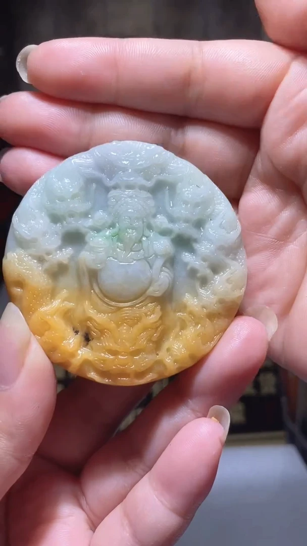 颈饰未镶嵌翡翠12.10天然翡翠A货5（商品多样性发货）