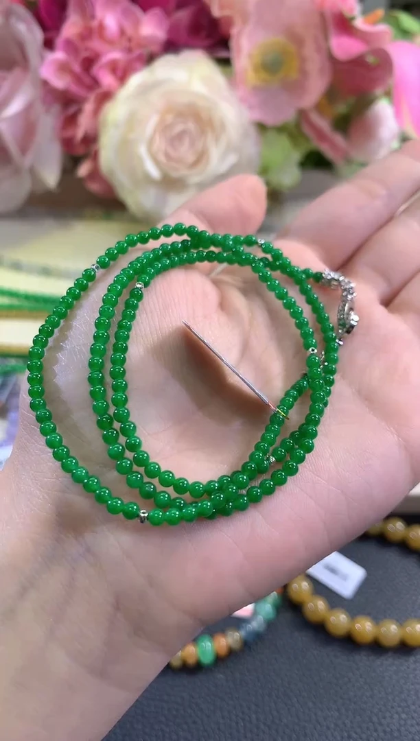 未镶嵌手串翡翠c240