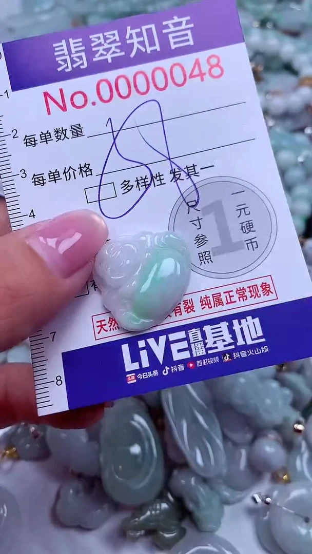 吊坠(不含链)未镶嵌翡翠48