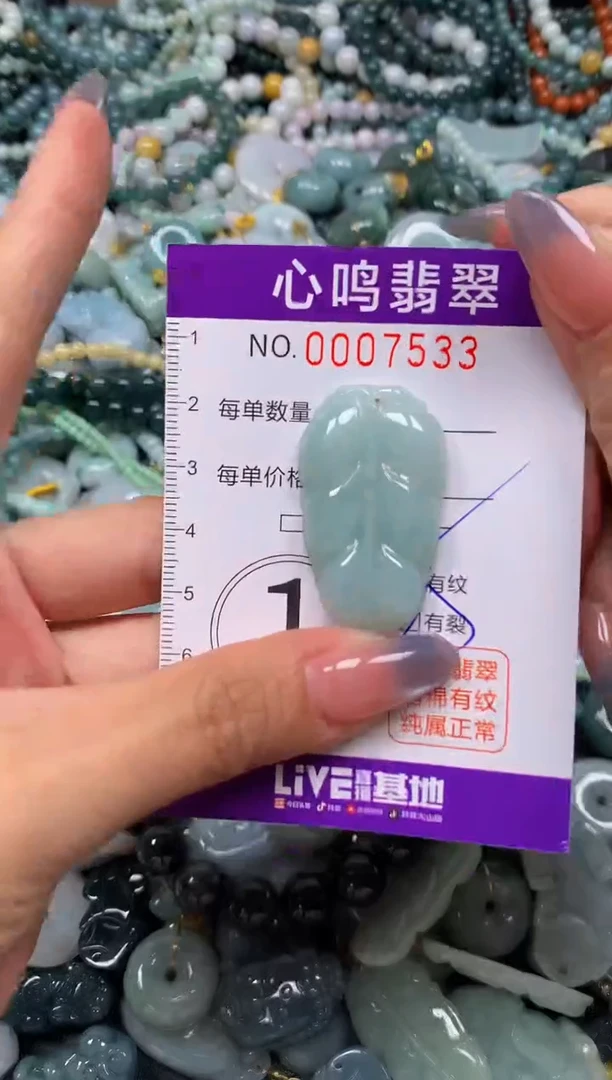颈饰未镶嵌翡翠闪购007533
