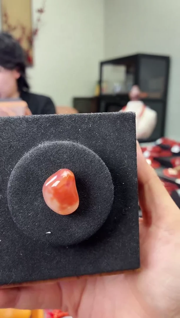 吊坠(不含链)未镶嵌南红玛瑙GX680499原矿保山蒲缥特色鸡油黄3-3