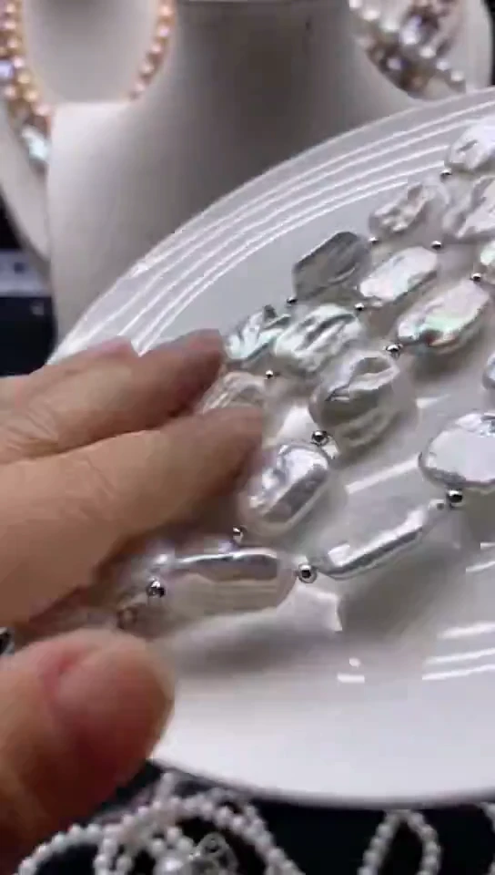 颈饰未镶嵌淡水珍珠1