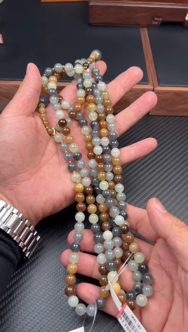 和田玉未镶嵌项链若羌微色差卡8妈妈链多样性发货拍一发一