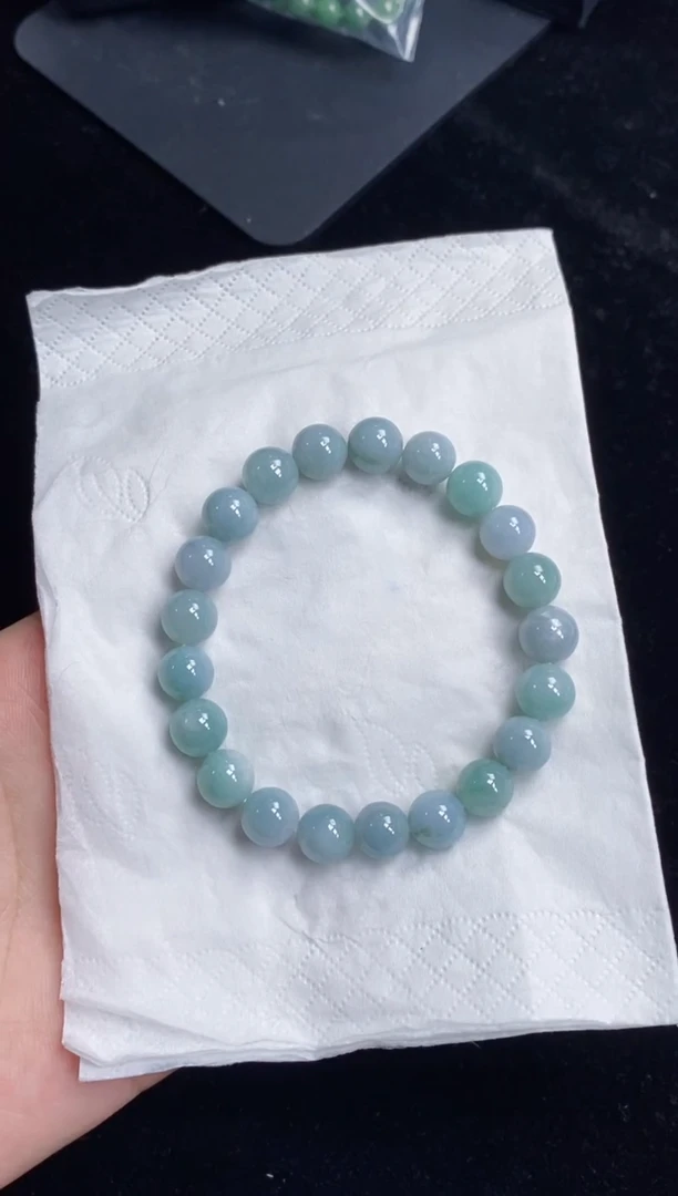 未镶嵌手串翡翠210号链接天然缅甸翡翠A货一物一证