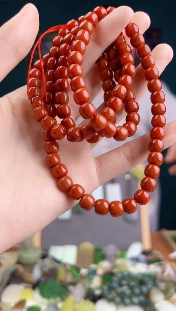 南红玛瑙未镶嵌颈饰多样性发货 拍一单发一个