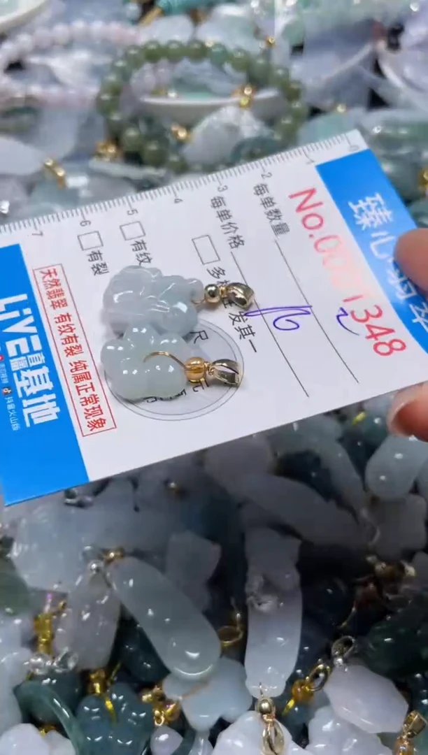 颈饰未镶嵌翡翠1348