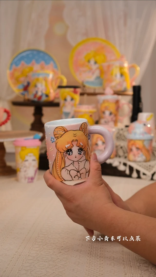 杯子手工创意设计款陶瓷