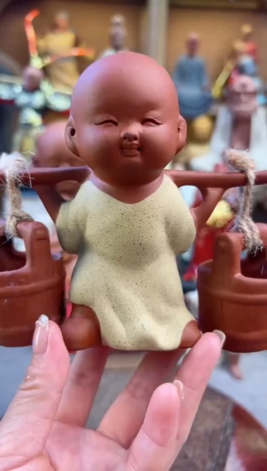 紫砂茶宠器闵茶宠摆件