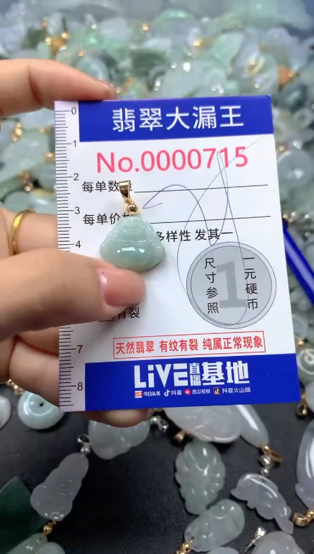 颈饰未镶嵌翡翠715