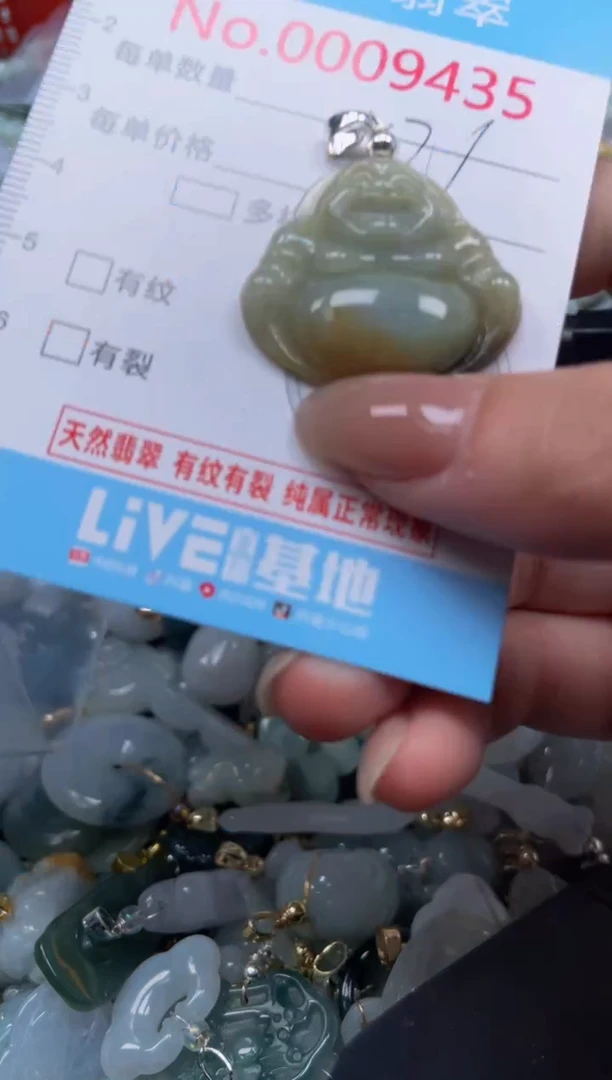 颈饰未镶嵌翡翠9435