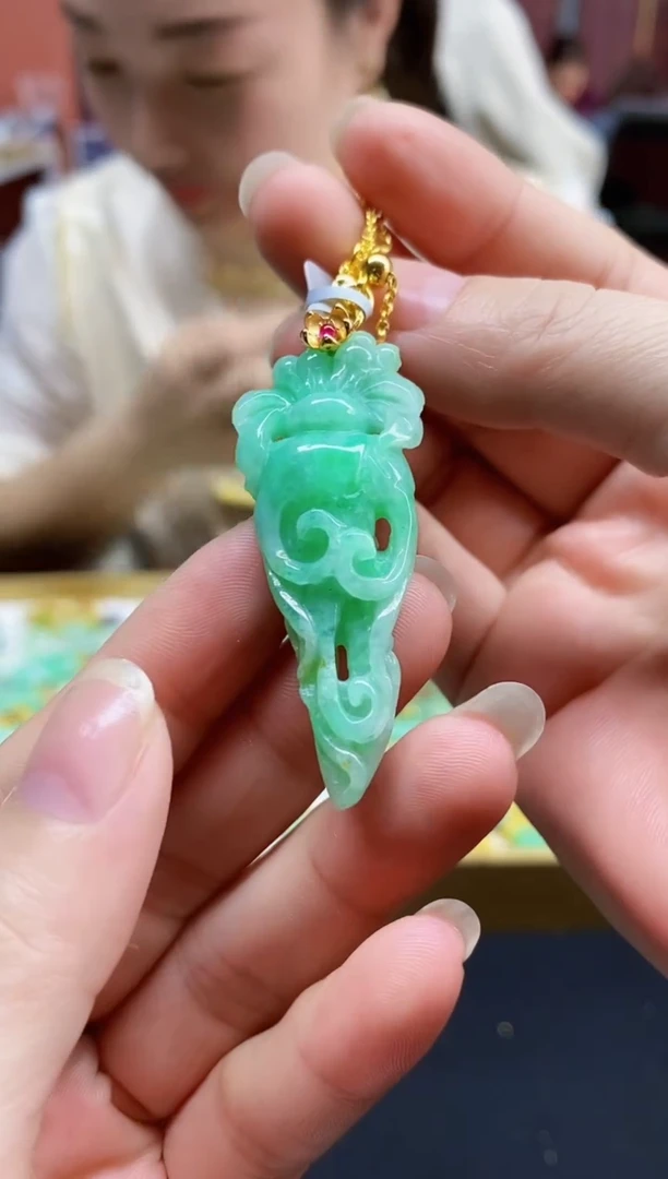 颈饰未镶嵌翡翠翡翠吊坠