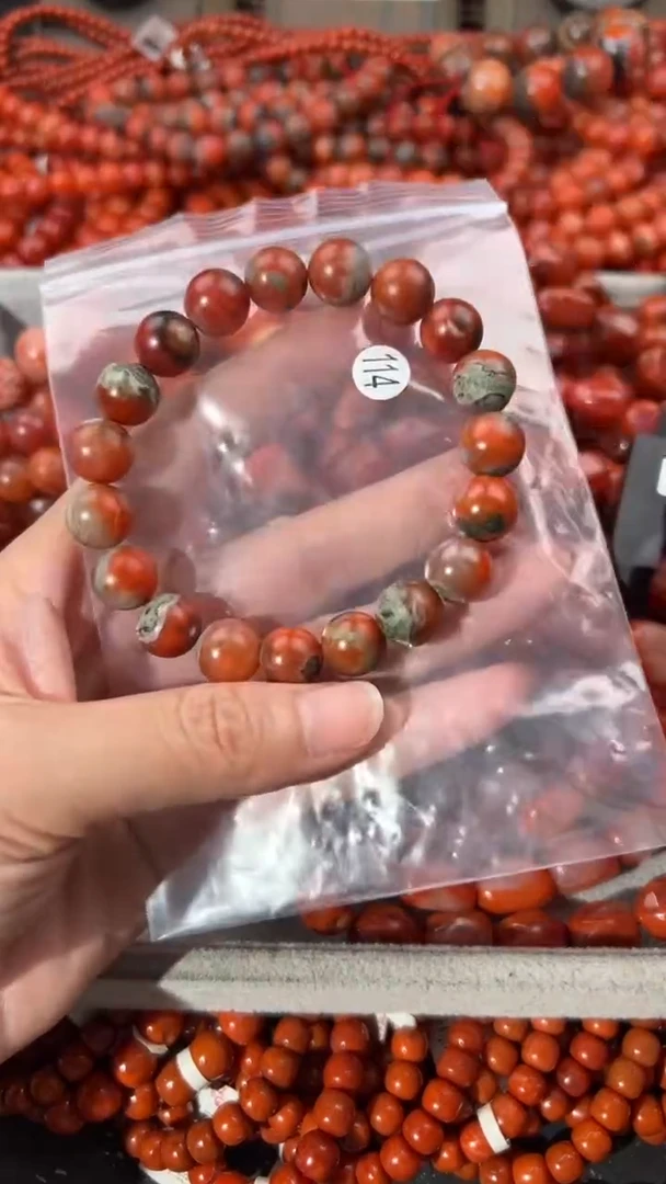 南红玛瑙手串未镶嵌11