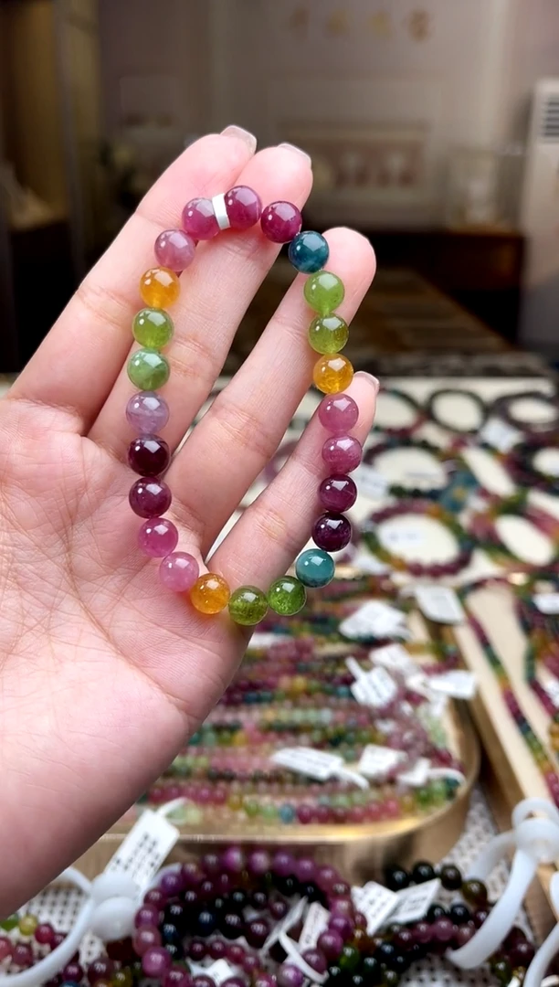 【闪购商品】碧玺/未镶嵌7mm+碧玺单圈多样性发货