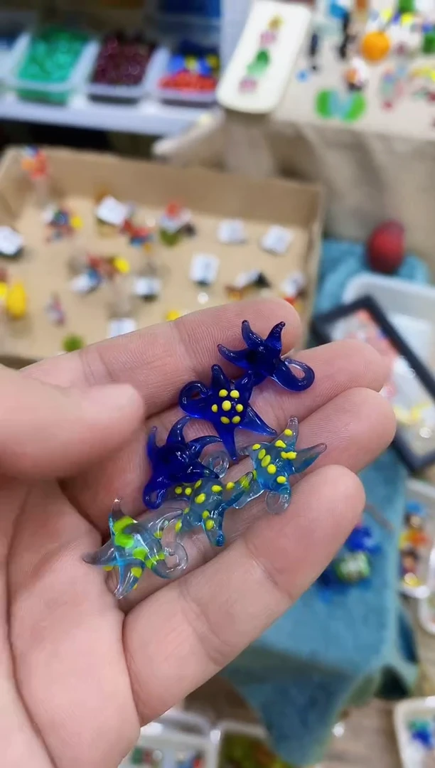【闪购商品】琉璃手工艺品6个海星