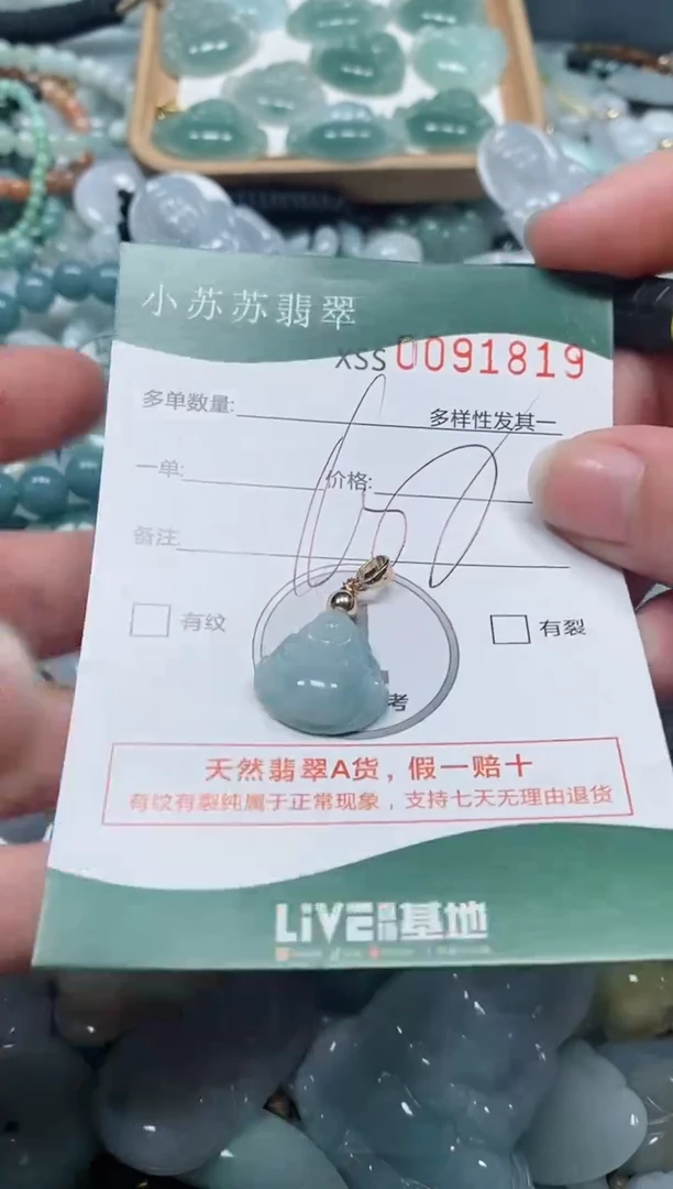 【闪购商品】翡翠颈饰未镶嵌闪购商品0091819