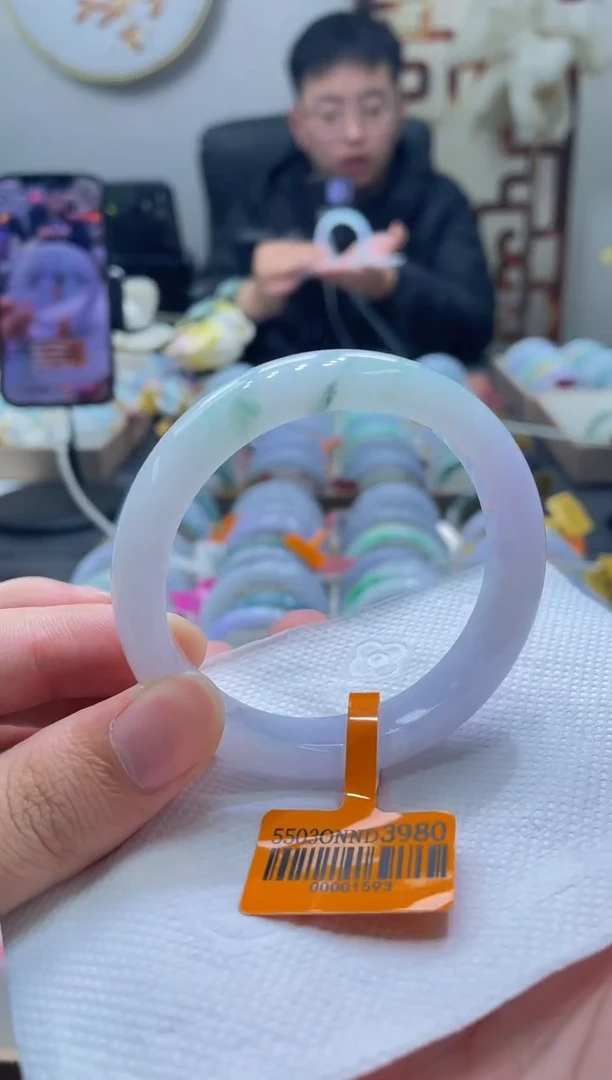 未镶嵌手镯翡翠138-55