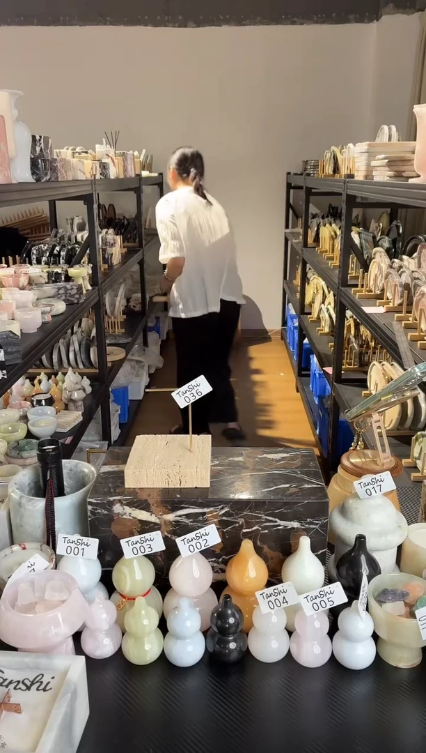 石材036洞石首饰架