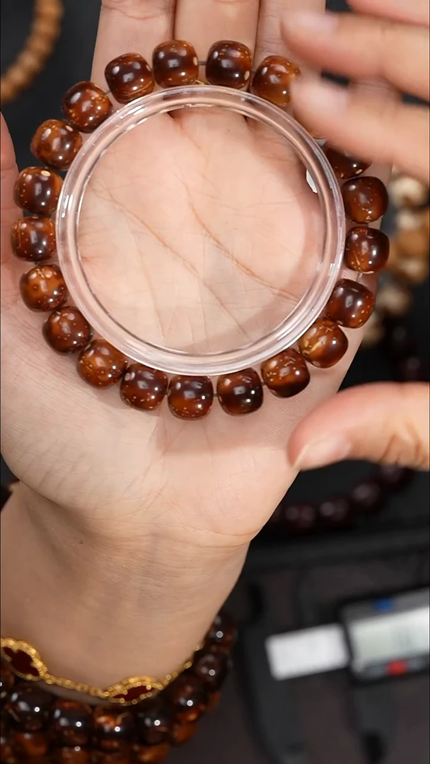 手串紫金鼠10-11mm满油核实心鼠