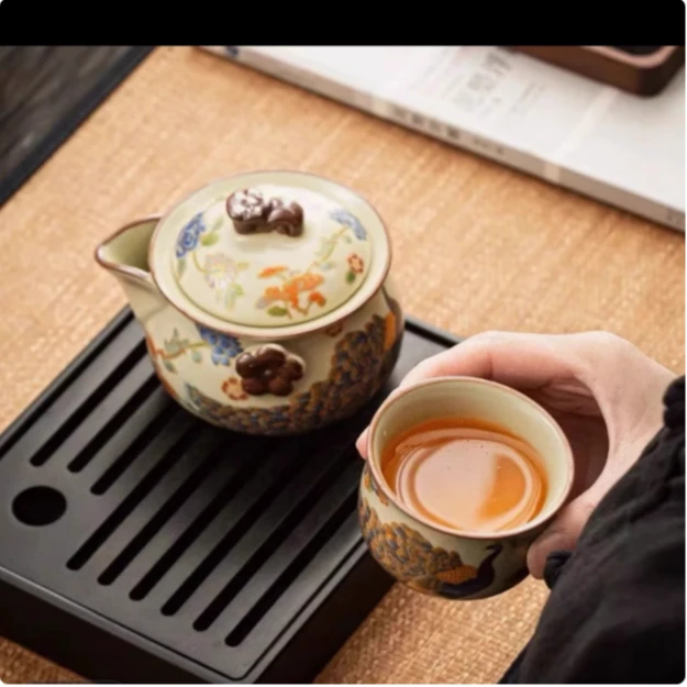 KK0369-孔雀手抓快客旅行套