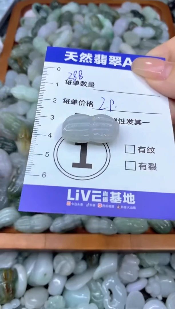 颈饰未镶嵌翡翠天然翡翠A货批量多样性发一件