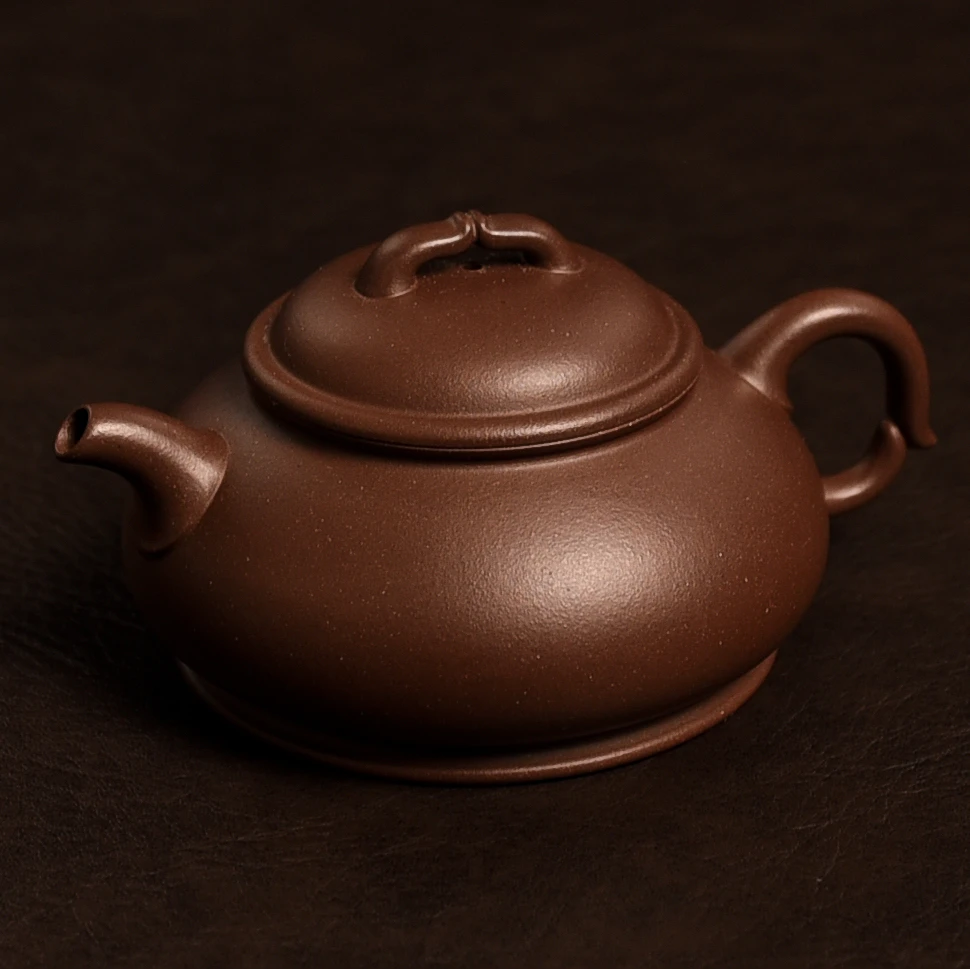 逍遥·源林堂 | 150c 平台紫泥 内推 精工半手 宜兴紫砂壶