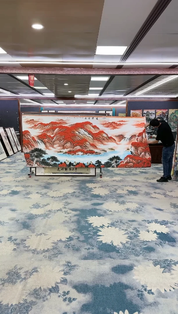绘画z刘雪红-山水国画-大丈二
