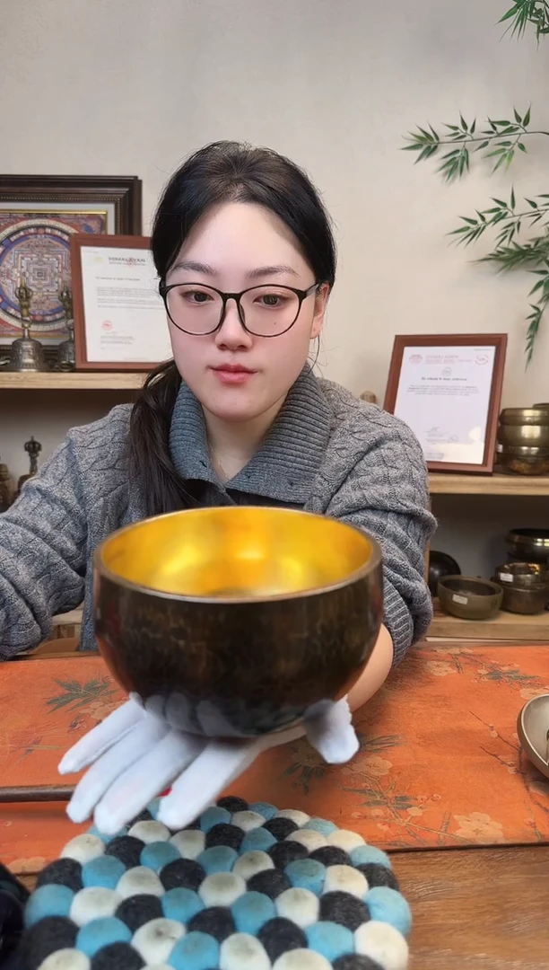 张*刚紫金颂钵 14cm