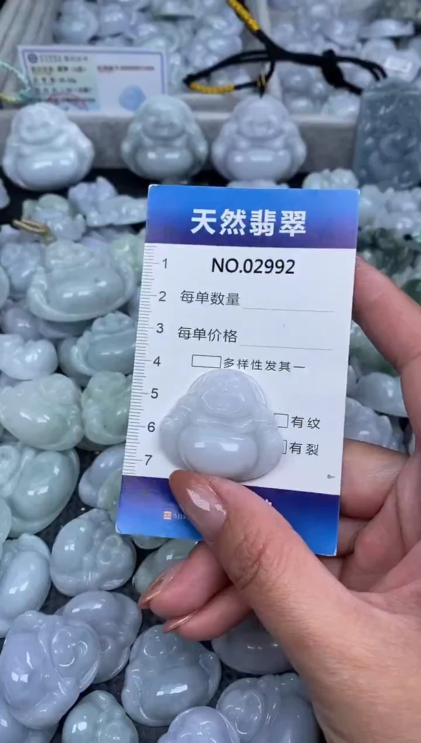 颈饰未镶嵌翡翠纯天然A货缅翡2992