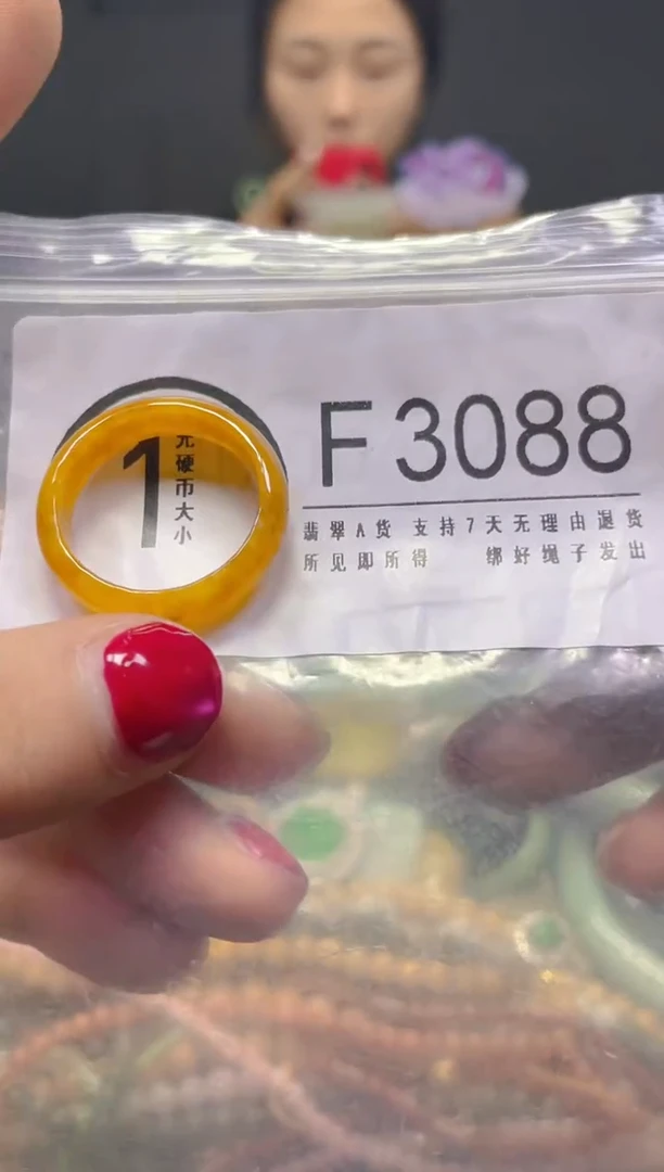 颈饰未镶嵌翡翠20.6mm/F/翡翠A货，一件也是批发价