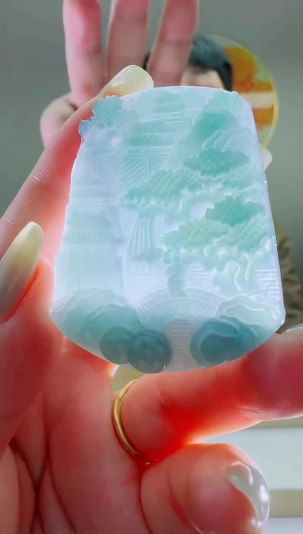 翡翠未镶嵌颈饰多样性随机发其一