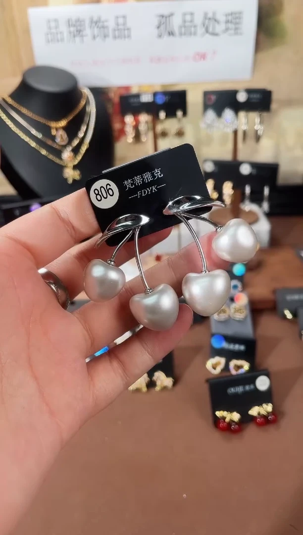 合金925银锆石梵806