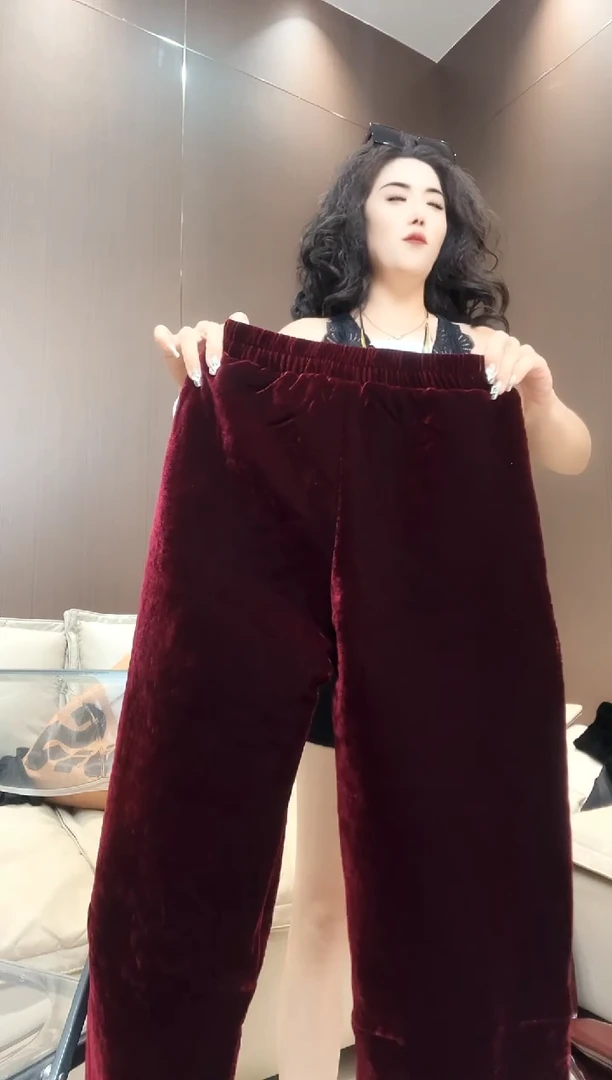 人**测棉裤红色3XL码