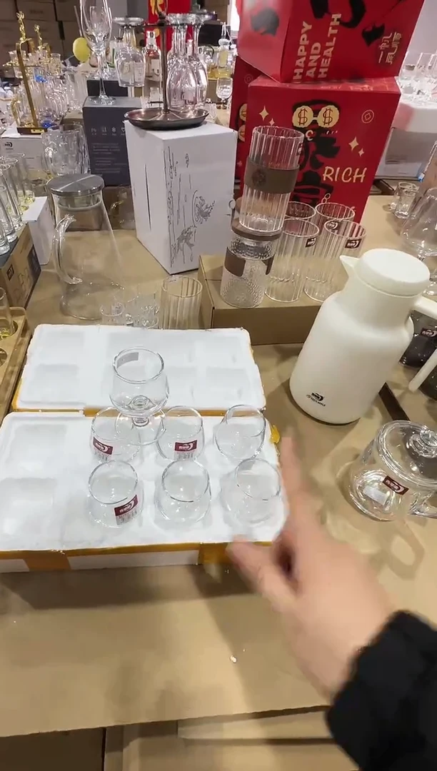 【闪购商品】水晶玻璃无盖款青苹果直播价*8