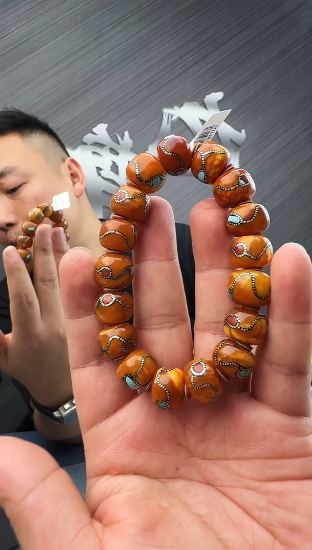 蜜蜡未镶嵌珠宝奇石假一罚十32，14多样性发其一