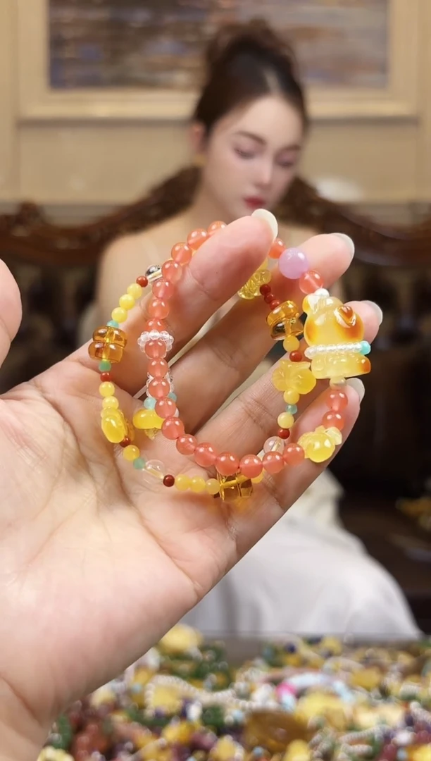 手链琥珀未镶嵌 【多样性发一】