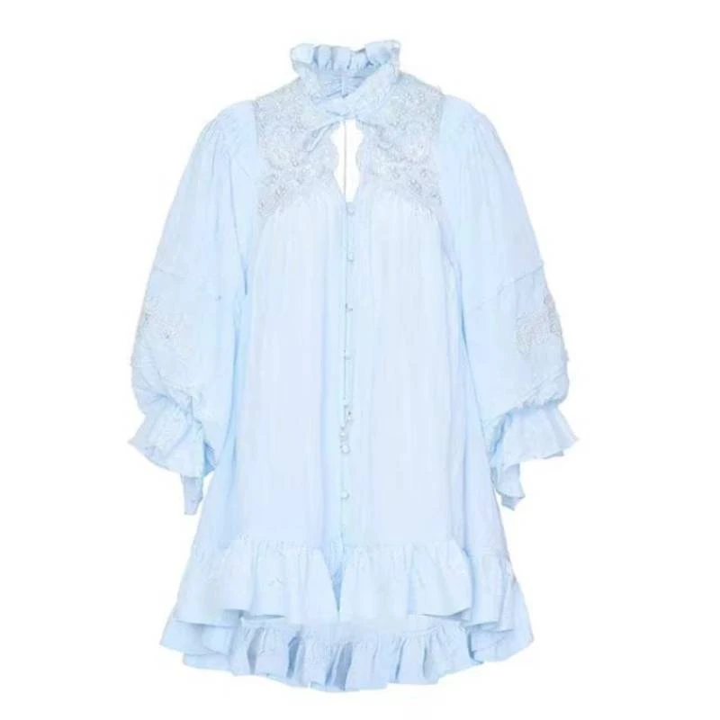 【一帘幽梦】2025夏季新款时尚设计感百搭国风重工衬衫.K50616a