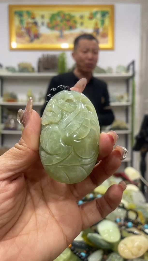 【闪购商品】岫玉手把未镶嵌