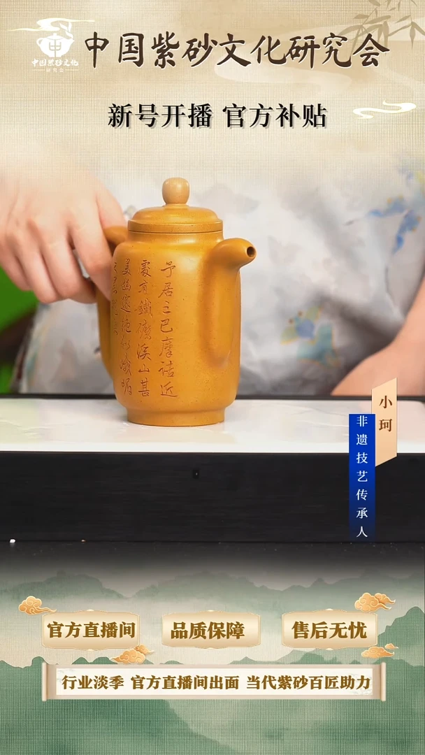 茶壶紫砂陶茶文化陈        黄金段 400cc左右