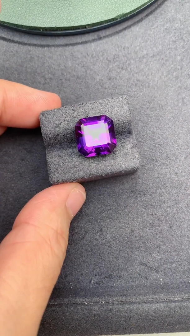 紫晶珠宝半成品未镶嵌7ct紫水晶  BE