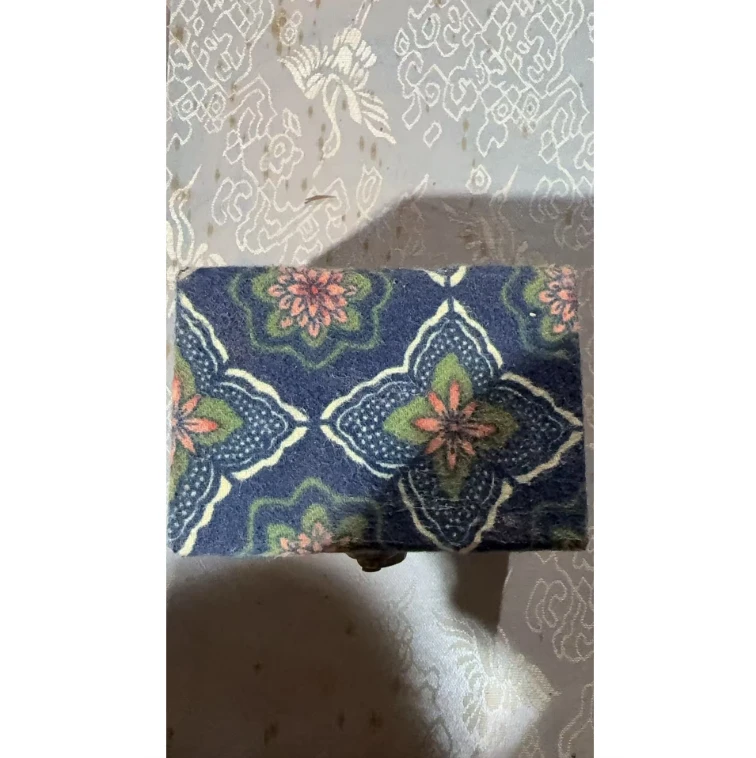 1个超小型蓝色盒子摆件链接