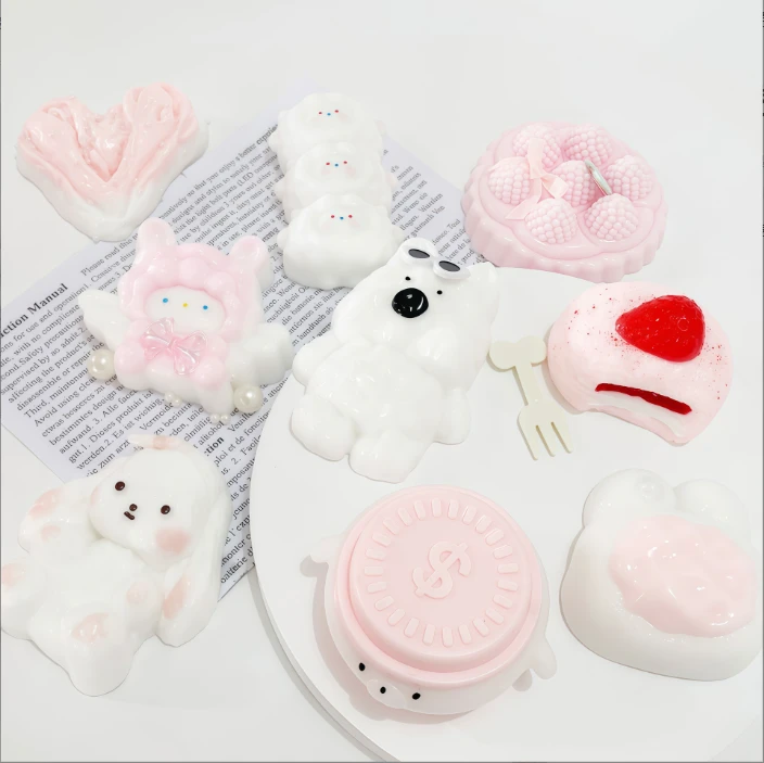 1-50超软猫爪甜甜圈华捏捏乐食玩捏捏乐解压玩具创意仿真减压神器