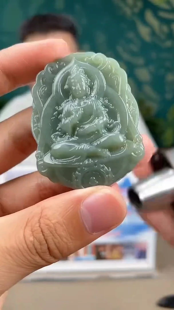 和田玉未镶嵌颈饰多样性拍一发一005048